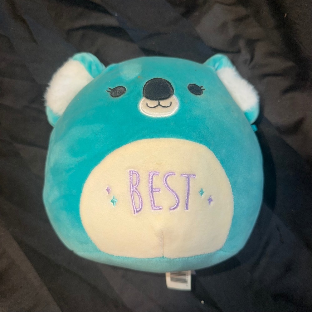 Squishmallows Cataleya Koala Unisex 8" Teal Bestie Squad BEST Plush HTF Kawaii
